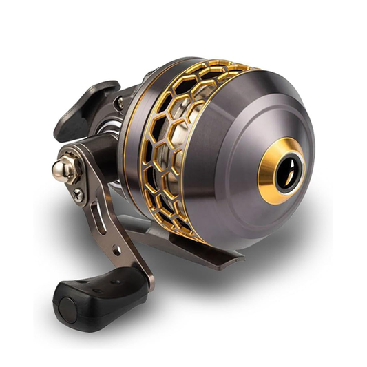 Fishing Slingshot – Reel with High Performance Aluminum Alloy Reel 3.9:1 Gear Ratio