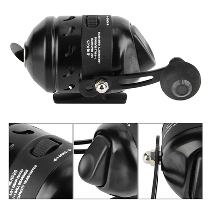 Fishing Slingshot – Reel with JG25 High Performance Metal Reel with Hunting &