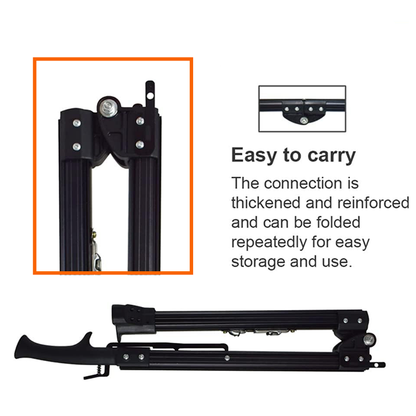 Fishing Slingshot – Tactical with Collapsible Line Gun with Laser Sight & Reel