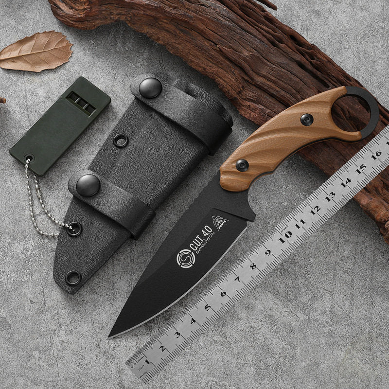 Fixed Blade Knife – AshRidge 1095 High Carbon with EDC Tactical