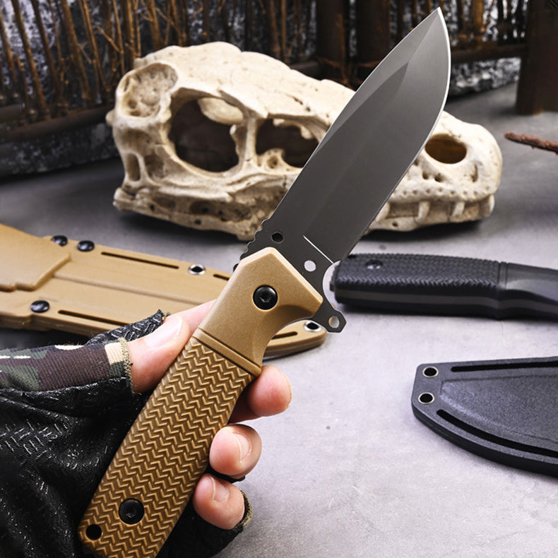 Fixed Blade Knife – Talon Tactical Survival with G10 Handle & Kydex Sheath
