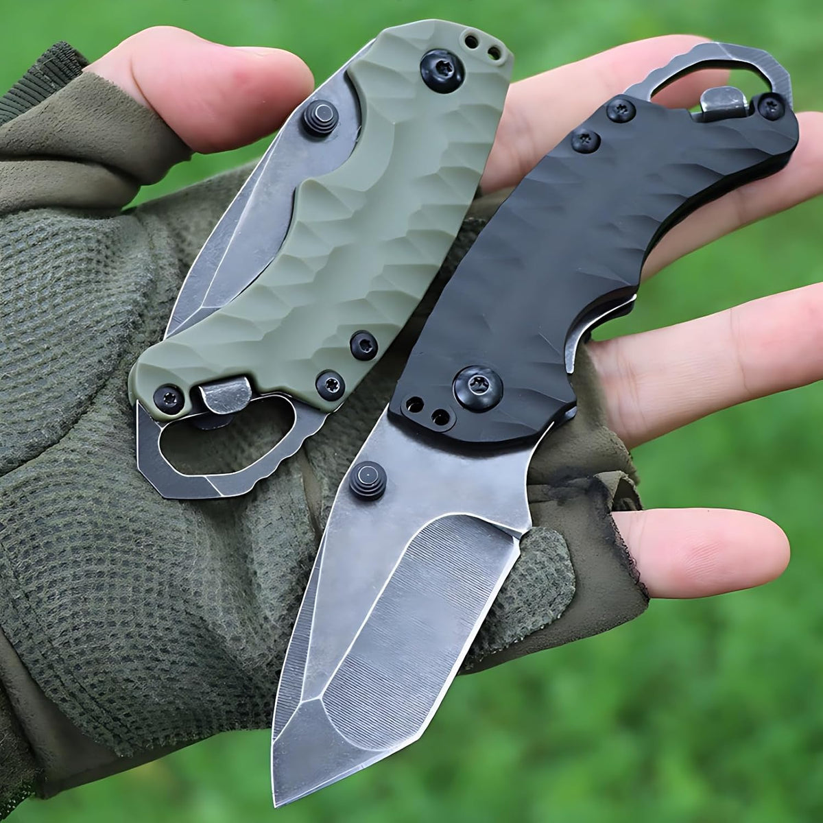 Folding Knife – Kershaw 8750 Pocket with 8Cr13MoV Tanto Blade with Dual Thumbstuds EDC