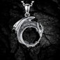 Gothic Dragon Necklace – Guardian 925 Sterling Silver Viking Pendant