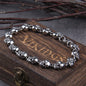 Gothic Skull Bracelet – Viking Graveyard Punk Chain Handcrafted