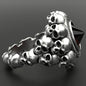Gothic Skull Ring – Aneka Crystal Zircon Punk Biker Statement