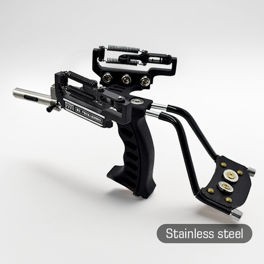 Hunting Slingshot – Professional with Stainless Steel Wrist Rest with Laser Sight