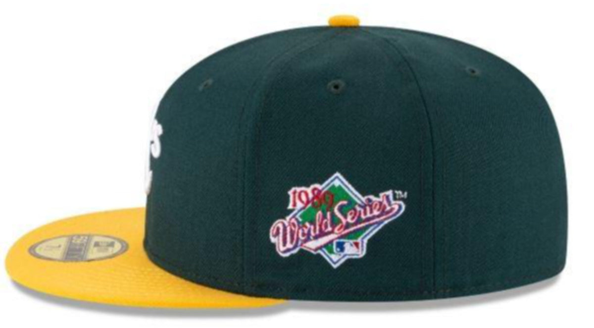 New Era Oakland Athletics 1989 World Series Collection 59Fifty Fitted