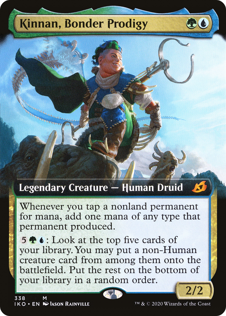 Kinnan, Bonder Prodigy (Extended Art) - Ikoria: Lair of Behemoths (IKO)
