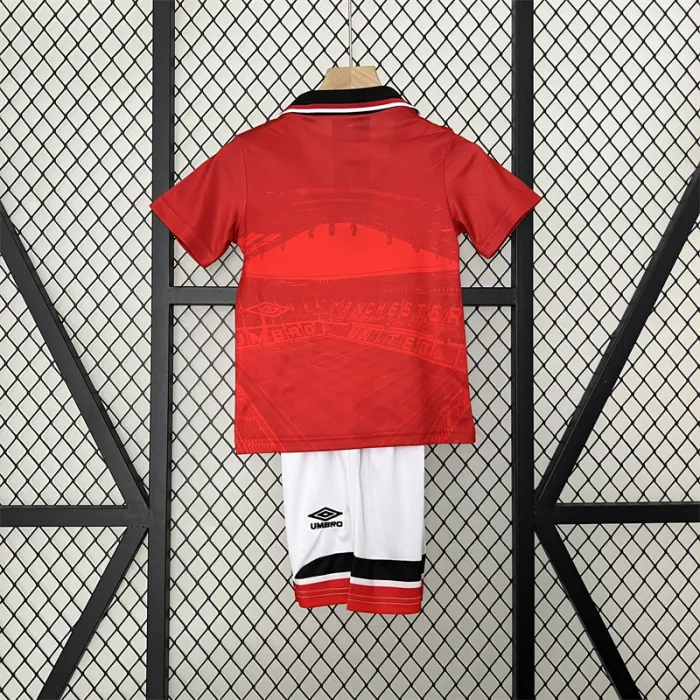 Retro Kids Manchester United Home Jersey 94/96
