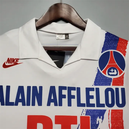 Paris PSG Jersey Home kit 1990/92 Retro Football Team Soccer Shirt