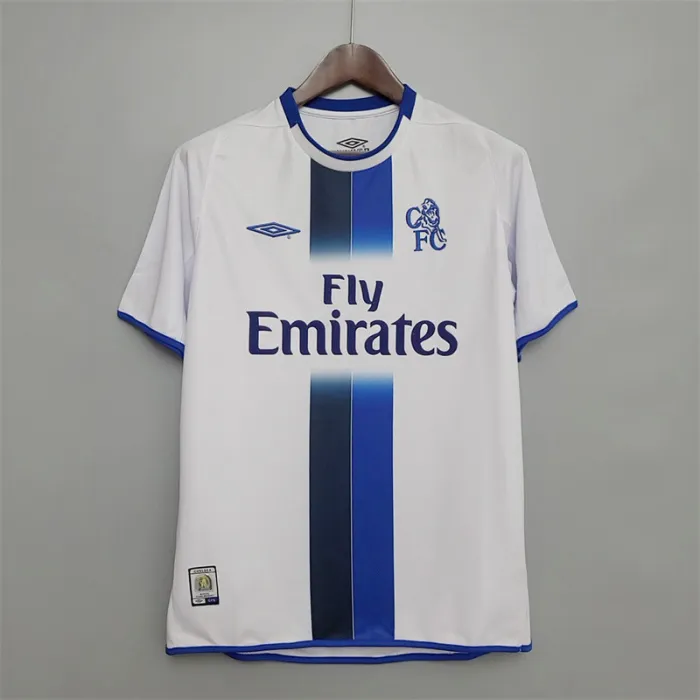 Chelsea Jersey Away Kit 2003/05 Retro Football Team Soccer Shirt