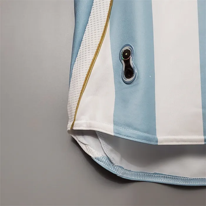Argentina Jersey Home Kit 2006 Retro Football Team Soccer Shirt