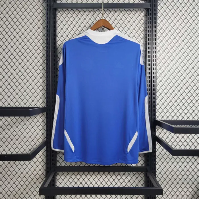 Chelsea Jersey Home Kit 2011 2012 Retro Long Sleeves Football Team Soccer Shirt