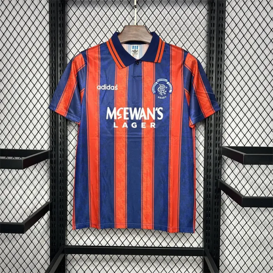 Retro Rangers Away Kit 1993 1994 Football Jersey