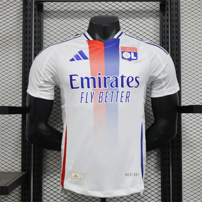 Player Version Lyon Home Kit 24/25 Football Jersey