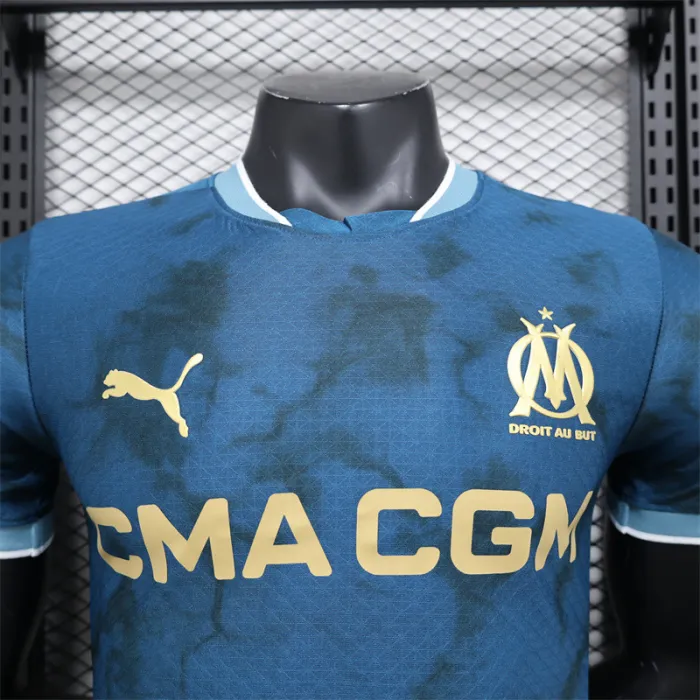 Player Marseille Away Kit 24/25 Football Jersey