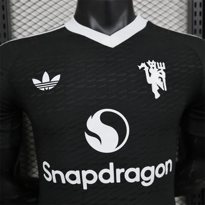 Player Version Manchester United Black Kit 24/25 Football Jersey