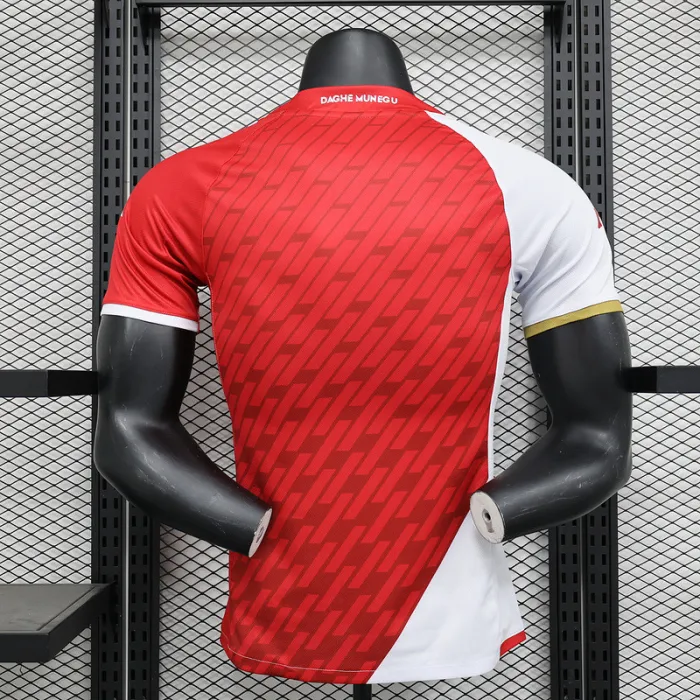 Monaco Jersey Home Kit 2024  Player Version