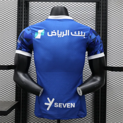 Player Version Al-Hilal Riyadh Home Jersey 24/25 Football Kit