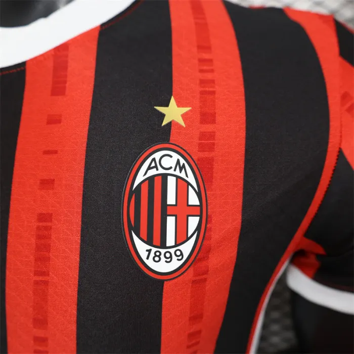 Player AC Milan Home Kit 24/25 Football Jersey