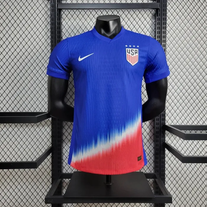Player USA Away Kit 24/25 Copa America 2024 Football Jersey
