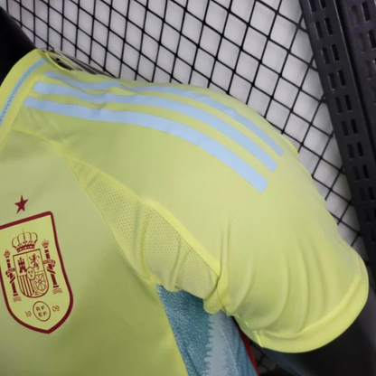 Player Spain Away Kit 24/25 Euro Cup 2024 Football Jersey