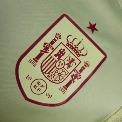 Player Spain Away Kit 24/25 Euro Cup 2024 Football Jersey