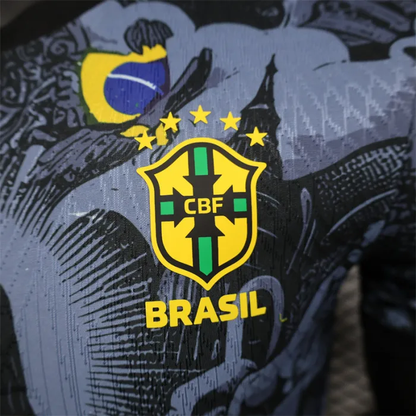 Brazil Jersey Home Kit 2024 Player Version Football Team Soccer Shirt