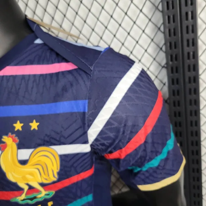 Player France Training Kit 24/25 Euro Cup 2024 Football Jersey