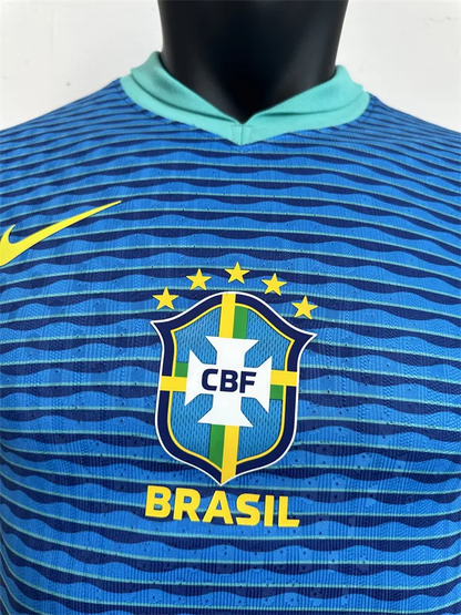 Player Brazil Away Kit 24/25 Copa America 2024 Football Jersey