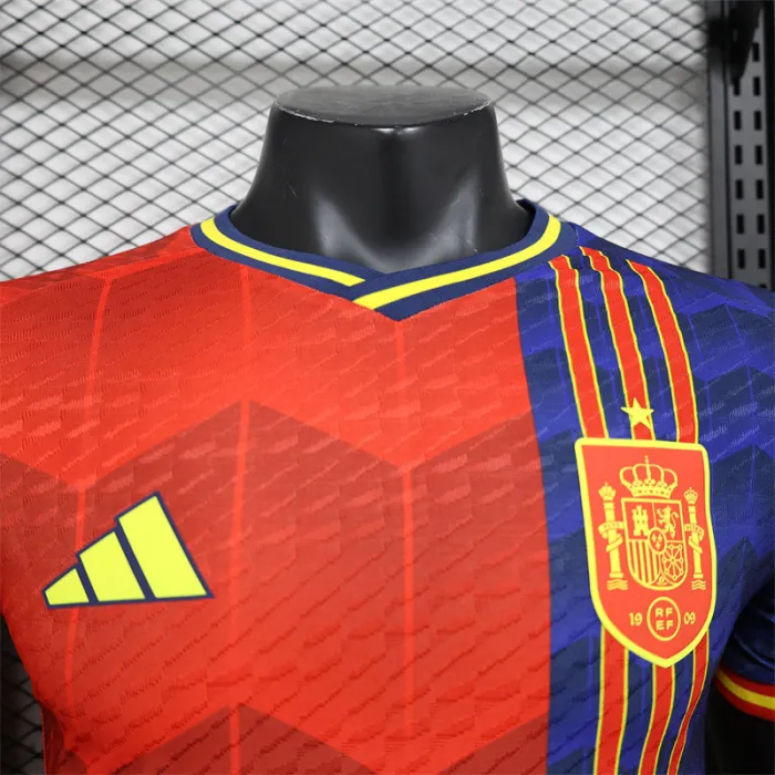 Player Version Spain special Kit 24/25 Euro Cup 2024 Football Jersey