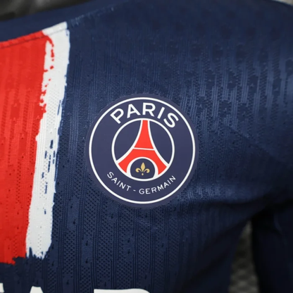 Player Version PSG Home Jersey 24/25 Football Kit Long Sleeves