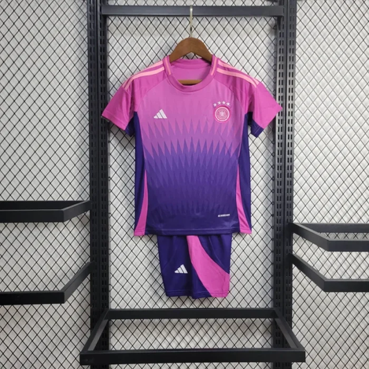 Kids Germany Away Kit 24/25 Euro Cup 2024 Football Jersey