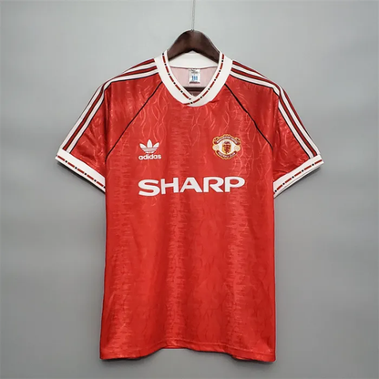 Manchester United Jersey Home Kit 1990/92 Retro Football Team Soccer Shirt