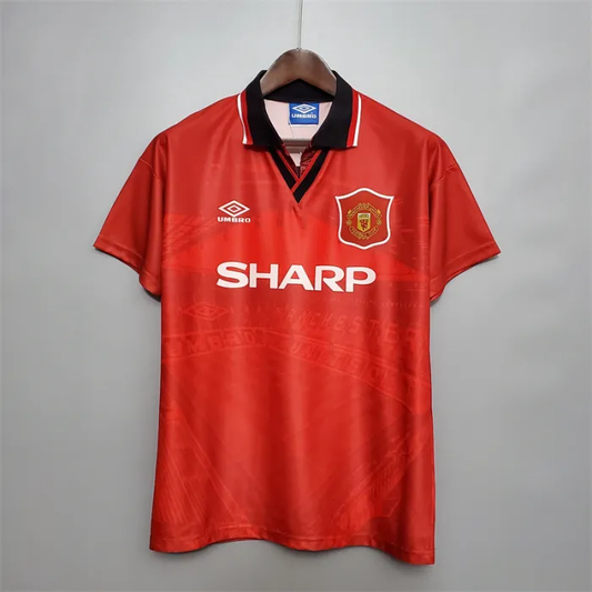 Manchester United Jersey Home Kit 1994/96 Retro Football Team Soccer Shirt