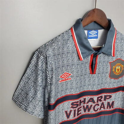 Manchester United Jersey Away Kit 1995/96 Retro Football Team Soccer Shirt