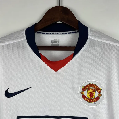 Retro Manchester United Away Kit 08/09 Football Jersey Long Sleeves