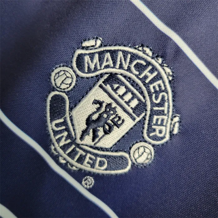 Manchester United Jersey Third Kit 1999/00 Retro Football Team Soccer Shirt