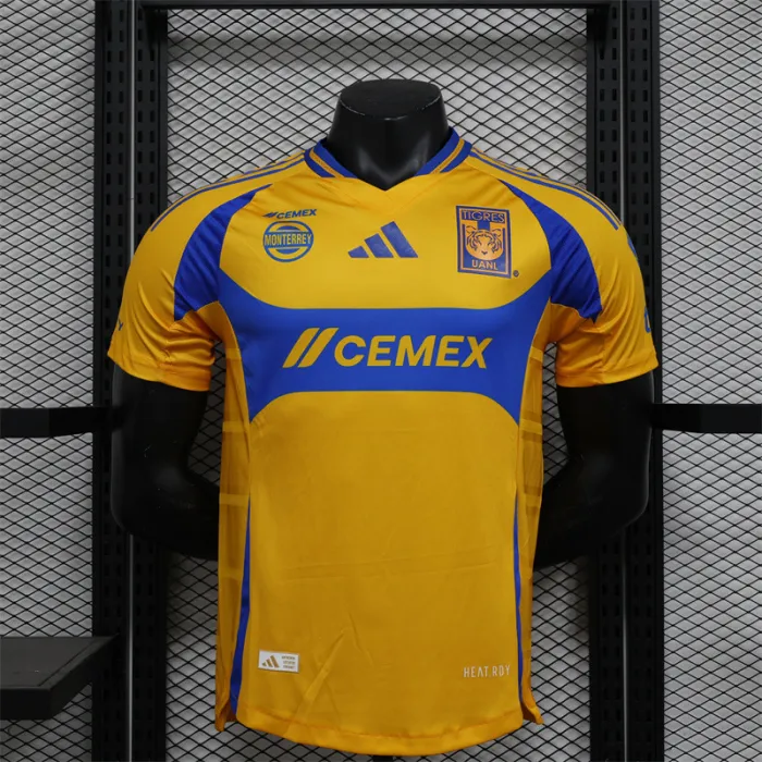 Player Version Club Tigres Home Jersey 24/25 Football Kit
