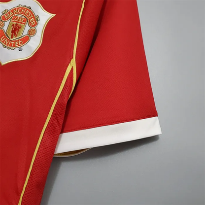 Manchester United Jersey Home Kit 2006/07 Retro Football Team Soccer Shirt