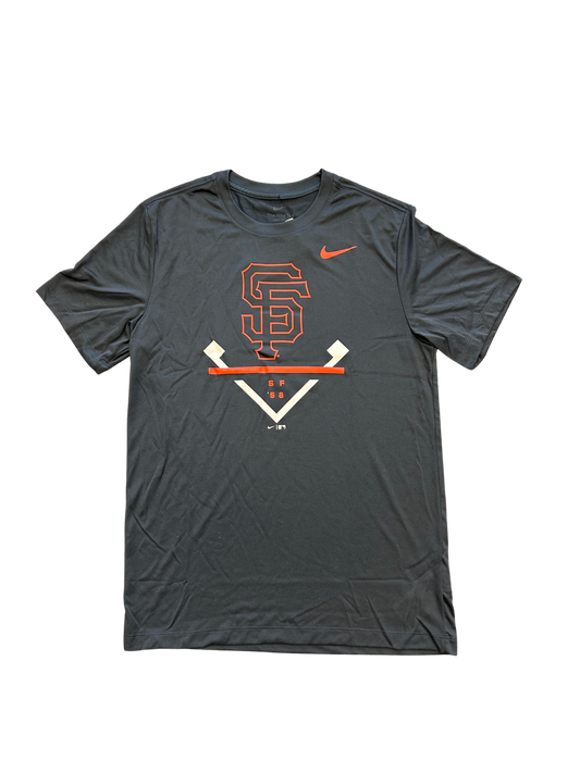 Nike Men's San Francisco Giants Anthracite Icon Legend Performance - Grey