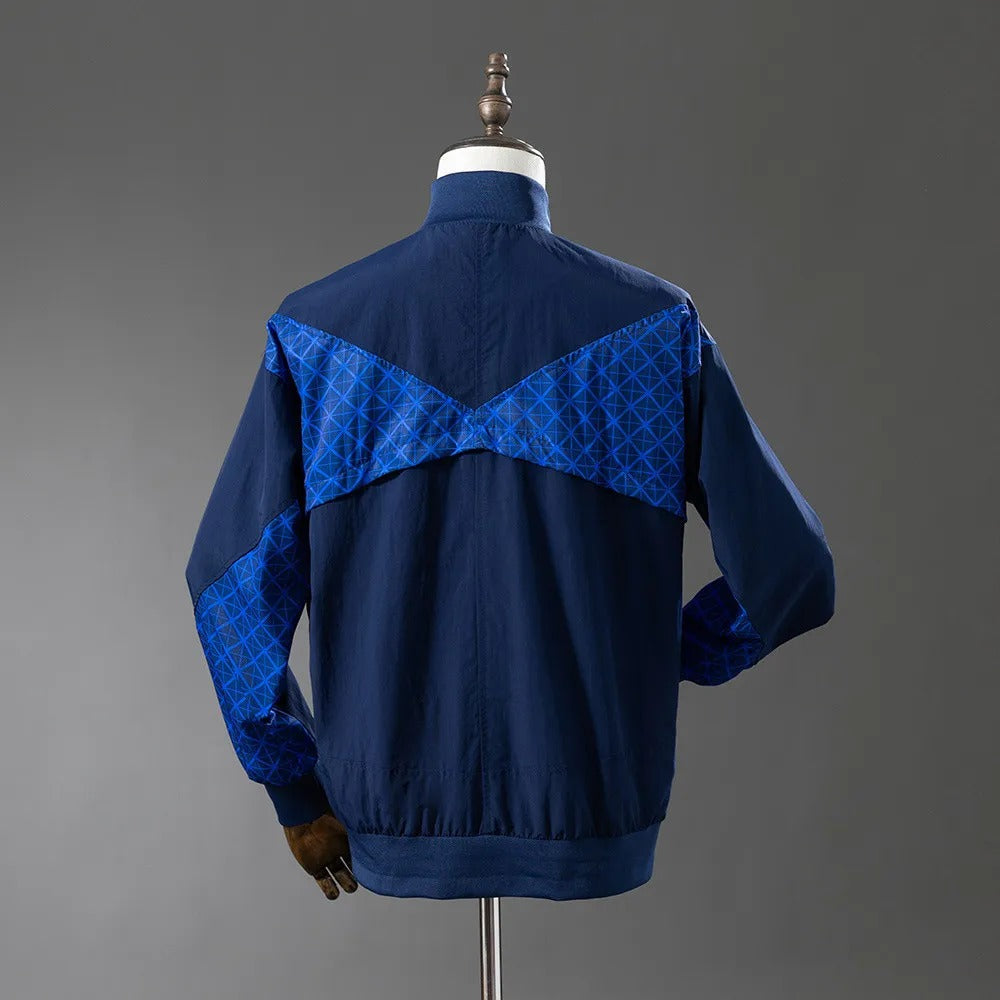 PSG Windbreaker 2025/26 Blue Football Kit