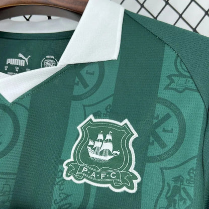 player version plymouth argyle jersey 25/26 home football kit soccer jersey