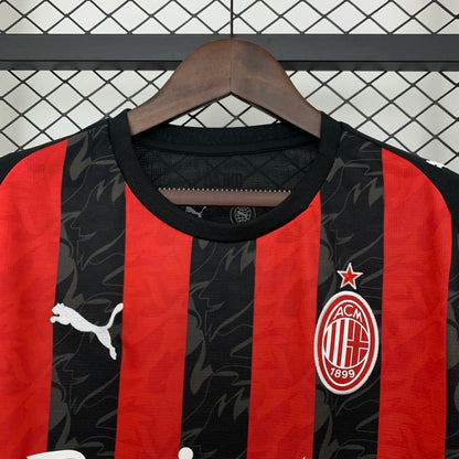 ac milan jersey 25/26 home football kit soccer jersey