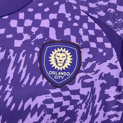 kids orlando city jersey 25/26 home football kit soccer jersey