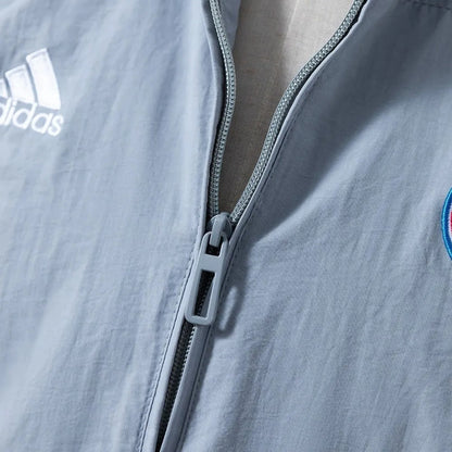 Bayern Munich Windbreaker 2025/26 Grey Football Kit