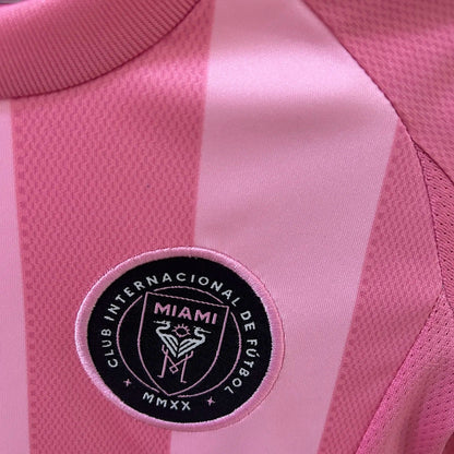 kids inter miami jersey 25/26 home football kit soccer jersey