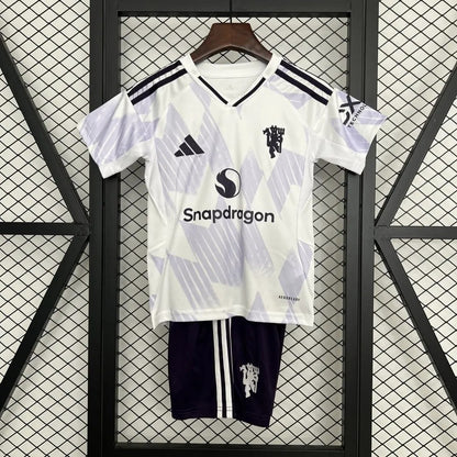 kids manchester united jersey 25/26 football kit soccer jersey