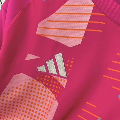flamengo jersey 25/26 pink goalkeeper football kit soccer jersey