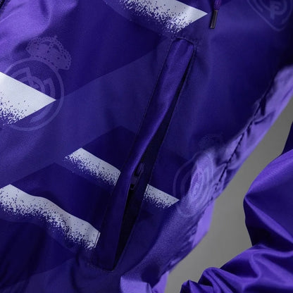 Real Madrid Windbreaker 2025/26 Football Kit